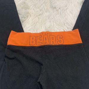 Chicago Bears Leggings. NFL Black and Orange. Size‎ S(752)